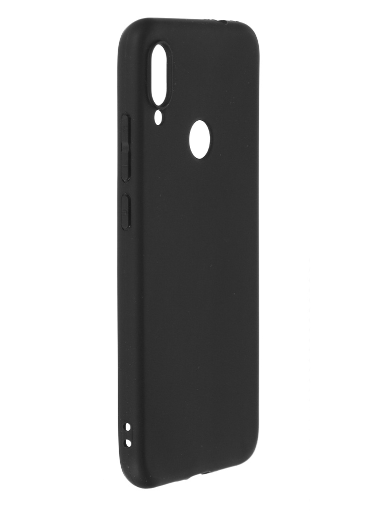 фото Чехол krutoff для xiaomi redmi note 7 soft black 12709