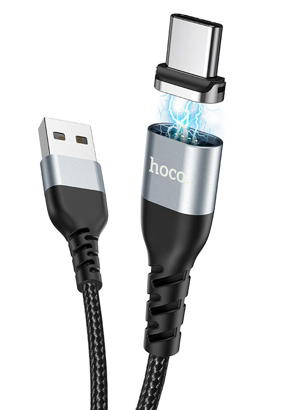 

Аксессуар Hoco U96 Traveller USB - Type-C 1.2m Black, U96