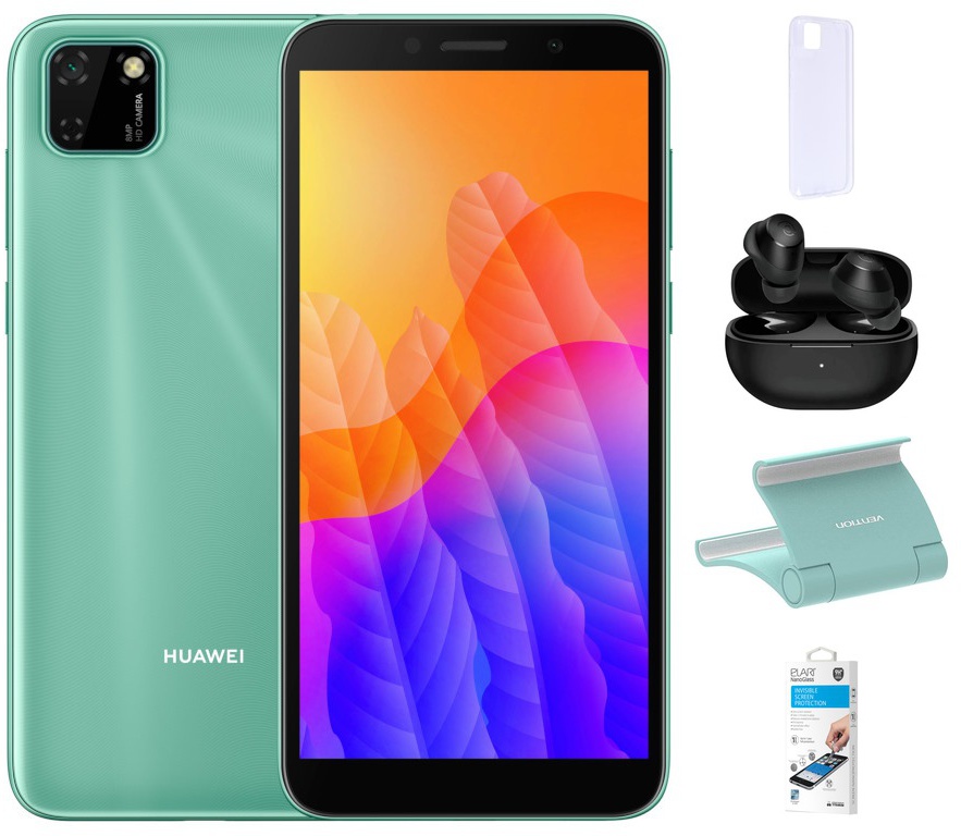 Zakazat.ru: Сотовый телефон Huawei Y5p 2/32Gb Mint Green & Wireless Headphones Выгодный набор + серт. 200Р!!!