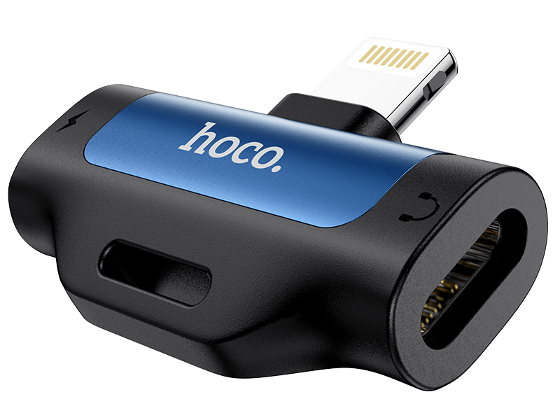 

Аксессуар Hoco LS31 Lightning - 2xLightning Blue, LS31