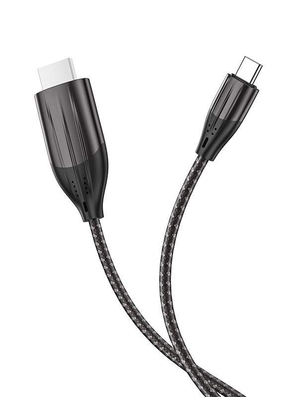 

Аксессуар Hoco UA16 Type-C - HDMI 2m Metal Grey, UA16