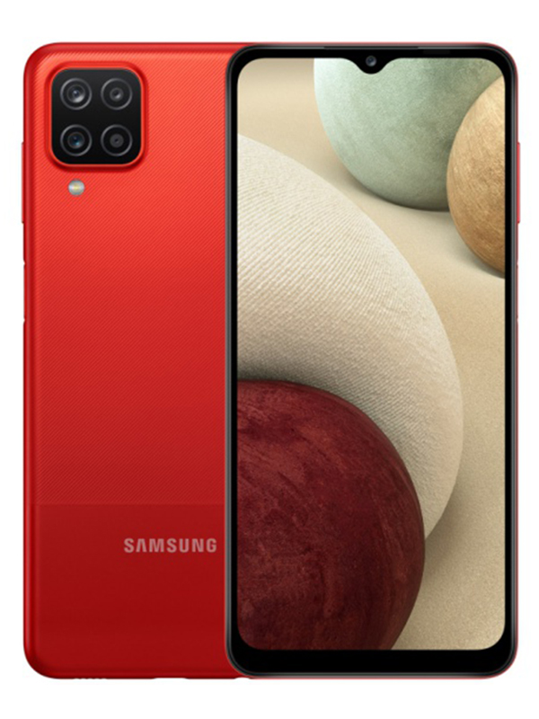 Сотовый телефон Samsung SM-A127F Galaxy A12 Nacho 4/64Gb Red & Wireless Headphones Выгодный набор + серт. 200Р!!!