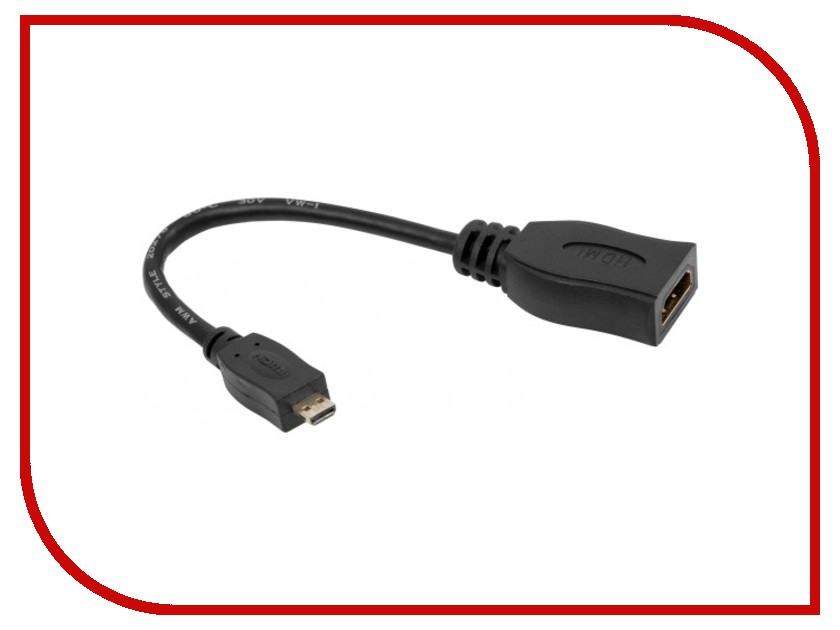 

Аксессуар 5bites HDMI F / micro HDMI M v1.4b BC-HDM2AF, HDMI F / micro HDMI M v1.4b