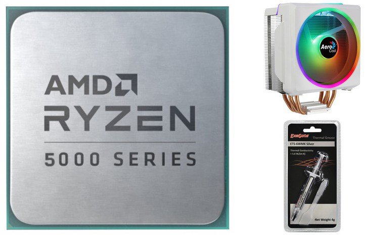 фото Процессор amd ryzen 5 5600g (4600mhz/am4/l2+l3 19456kb) 100-000000252 oem выгодный набор + серт. 200р!!!