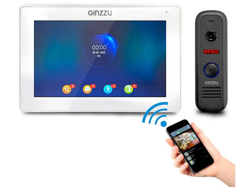 Комплект Ginzzu DPI-0722 Wi-Fi