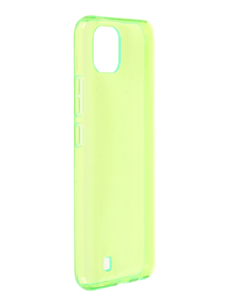 фото Чехол ibox для realme c11 2021 crystal silicone neon green ут000027826