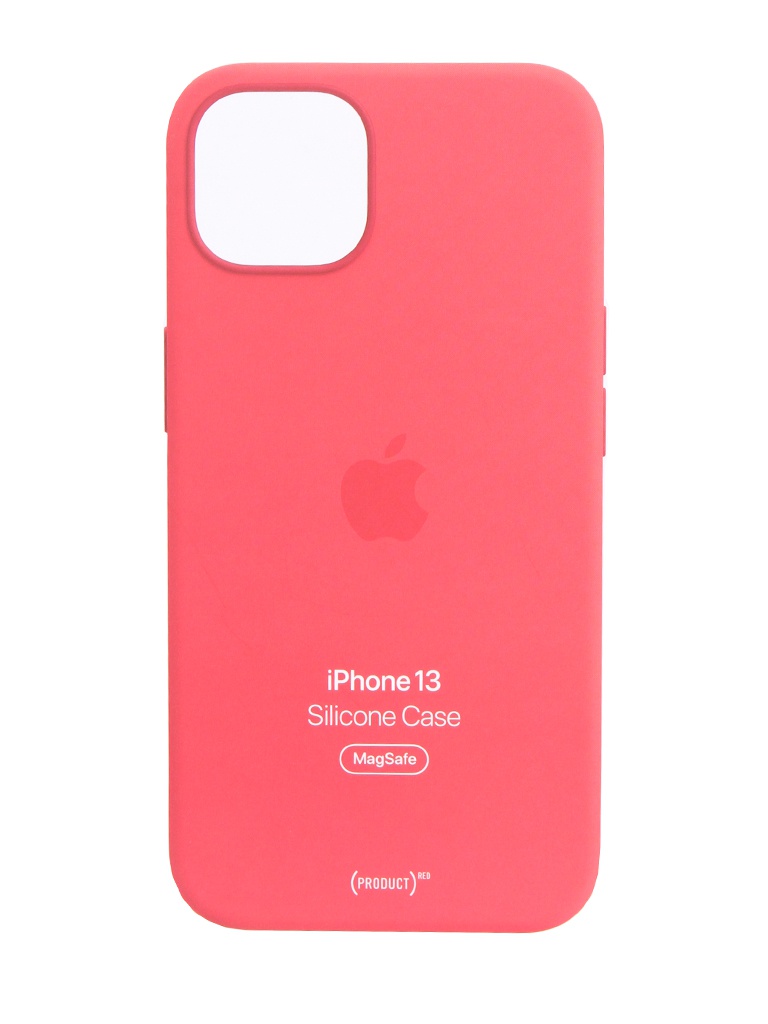 фото Чехол для apple iphone 13 silicone with magsafe product red mm2c3ze/a