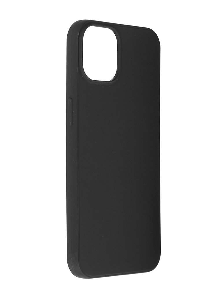 фото Чехол krutoff для apple iphone 13 soft black 00082