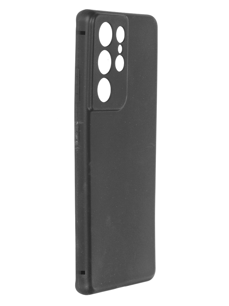 Чехол Krutoff для Samsung Galaxy S21 Ultra / G998 Soft Black 16199