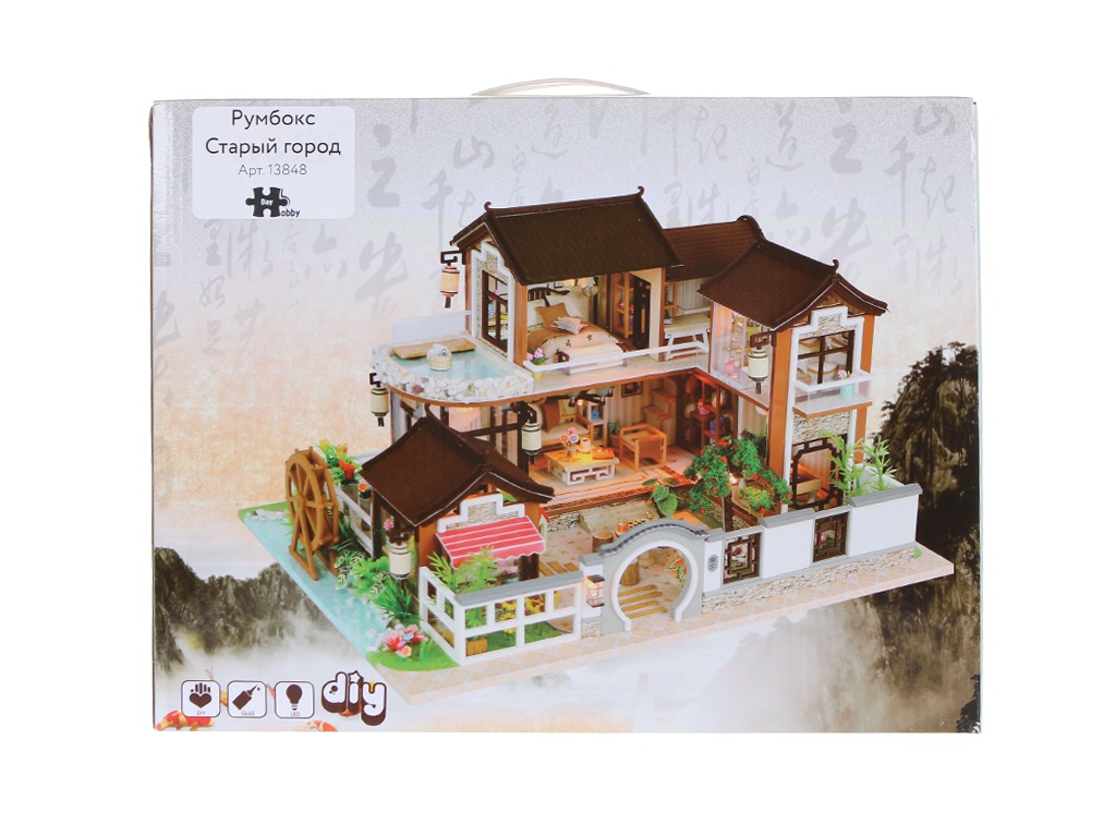 Сборная модель DIY House Старый город 13848
