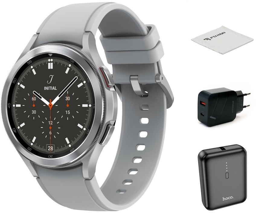 Zakazat.ru: Умные часы Samsung Galaxy Watch 4 Classic 46mm Silver SM-R890NZSACIS Выгодный набор + серт. 200Р!!!