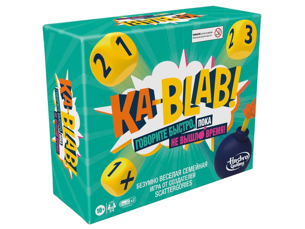 

Игрушка Hasbro Настольная игра Каблаб F2562121, Каблаб