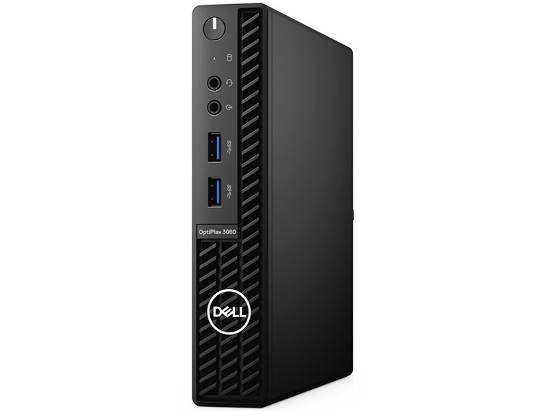 фото Настольный компьютер dell optiplex 3080 micro 3080-9796 (intel core i3-10105 3.0 ghz/8192mb/256gb ssd/dvd-rw/intel uhd graphics/windows 10 pro)