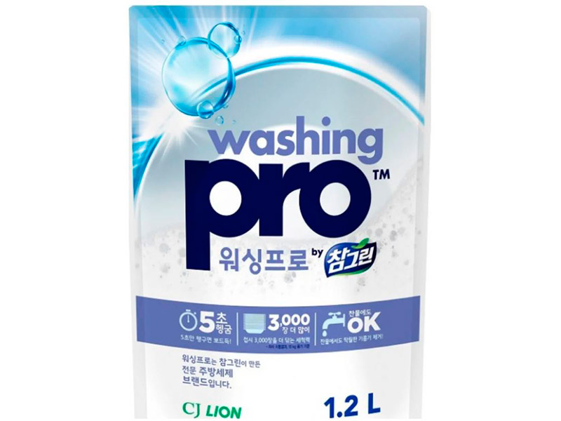 Средство для мытья посуды CJ Lion Washing Pro 1.2L 619888