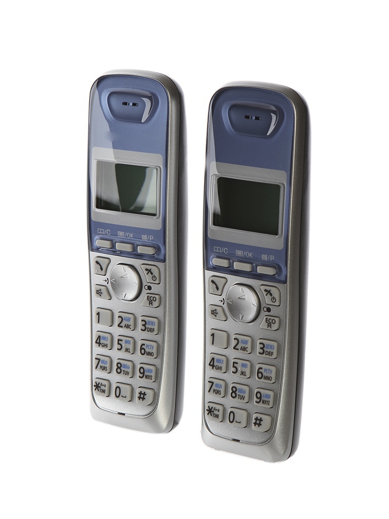 Zakazat.ru: Радиотелефон Panasonic KX-TG2512 RUS Silver Выгодный набор + серт. 200Р!!!