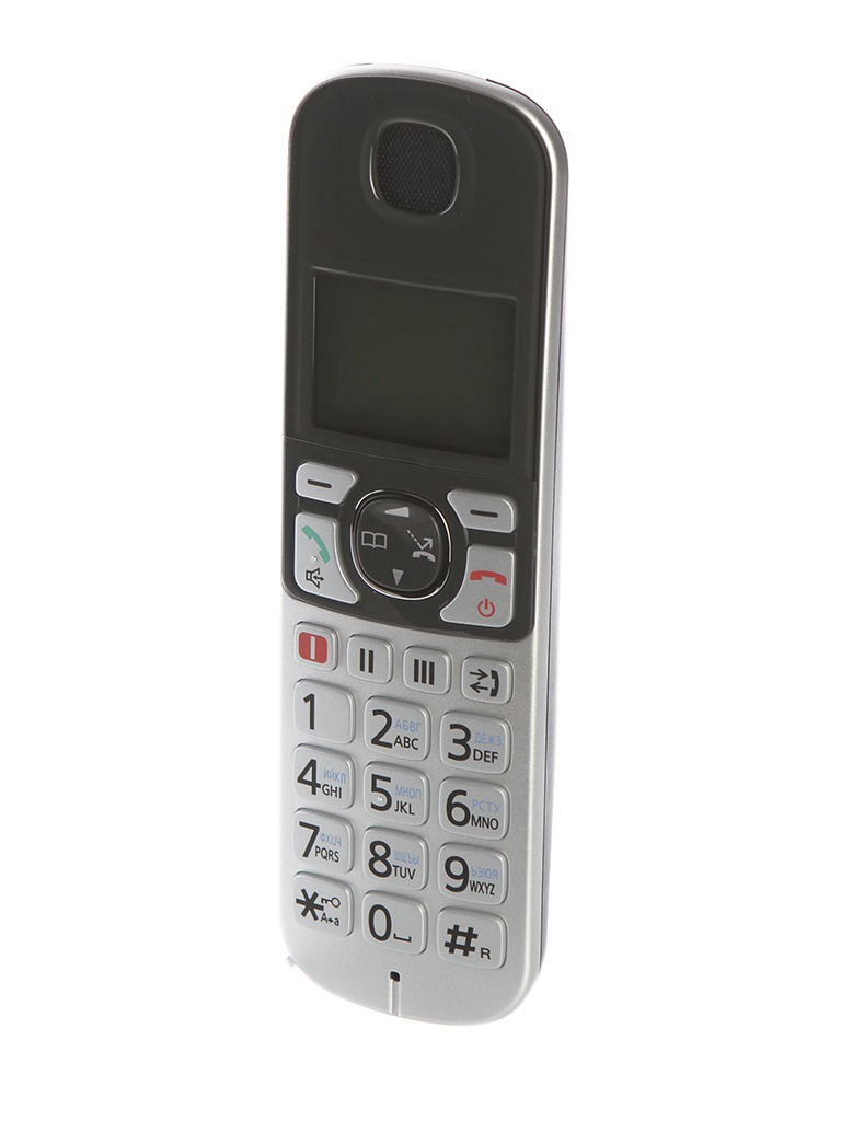 Zakazat.ru: Радиотелефон Panasonic KX-TGE510 Silver-Black Выгодный набор + серт. 200Р!!!