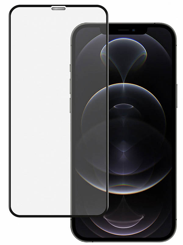 фото Защитное стекло neypo для apple iphone 13 / 13 pro full glue glass black frame nfgl47163