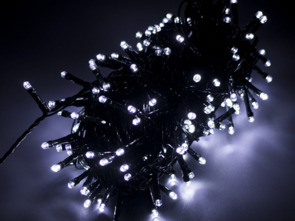 

Гирлянда Золотая сказка Нить 200 LED 20m Cold White 591293, 591293