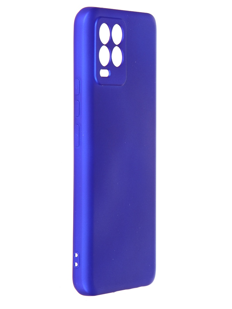 Zakazat.ru: Чехол Neypo для Realme 8/8 Pro Silicone 2.0mm Metallic Blue NSC46946