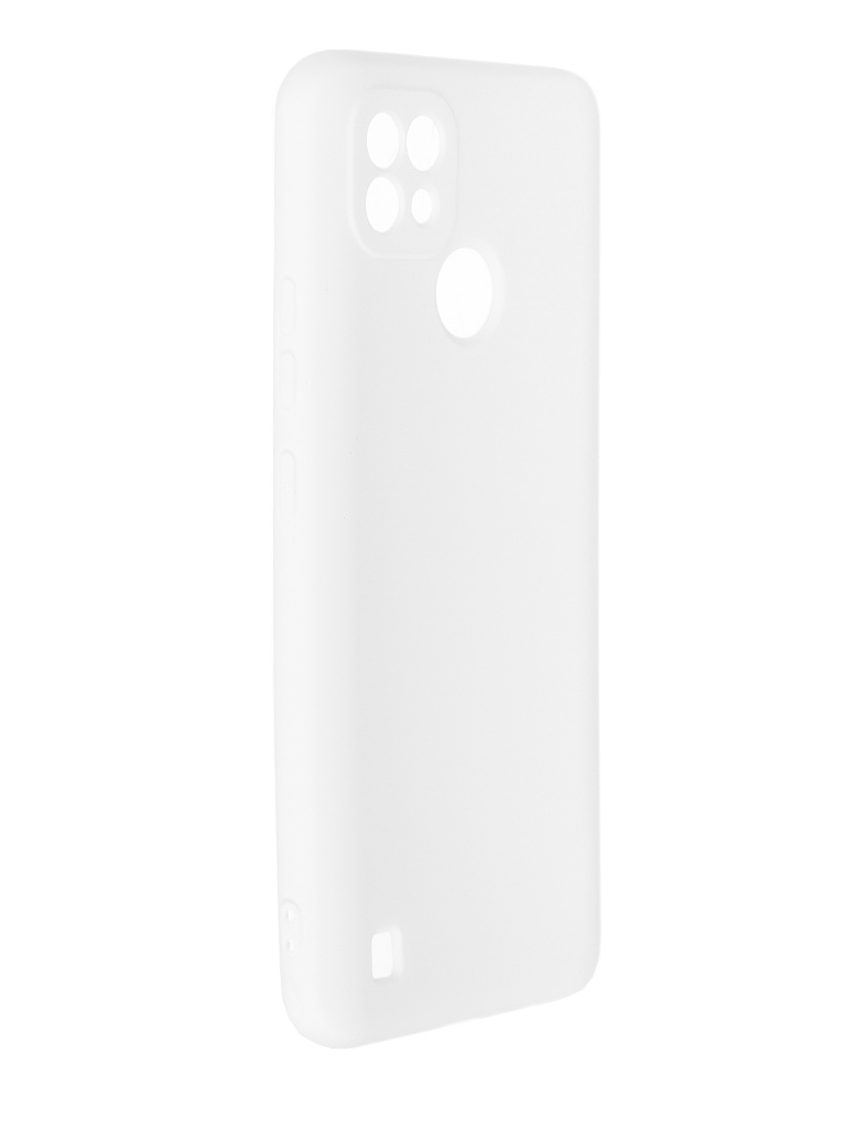 Чехол Neypo для Realme C21 Silicone 2.0mm White NSC46961