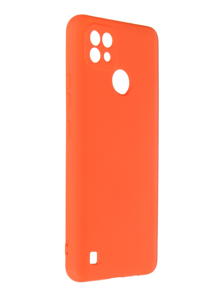 Чехол Neypo для Realme C21 Silicone 2.0mm Orange NSC46968