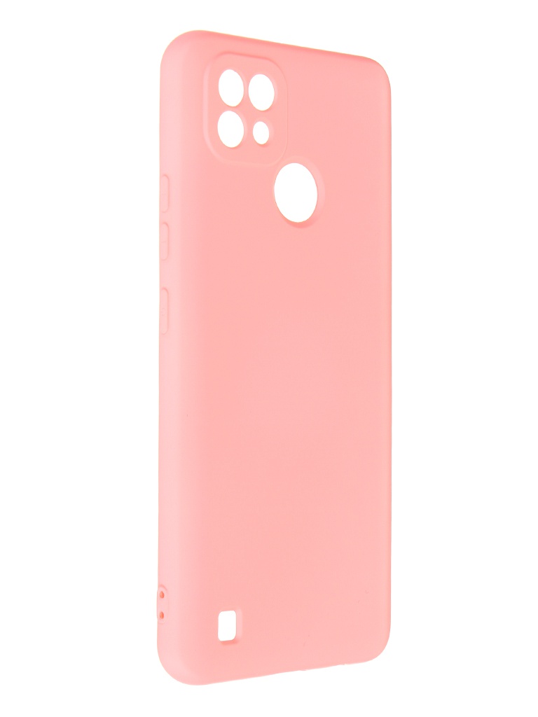 фото Чехол neypo для realme c21 silicone 2.0mm rose nsc46971