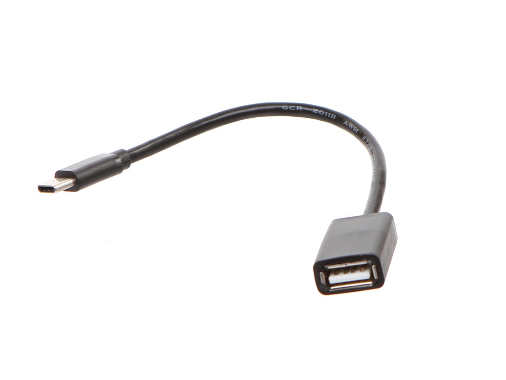 фото Аксессуар gcr otg usb 2.0 cm/af 0.15m black gcr-uco1af-bb2s-0.15m