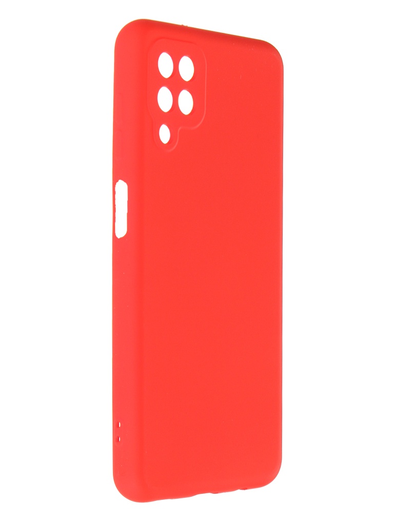 Чехол Neypo для Samsung A12 Silicone 2.0mm Red NSC21641