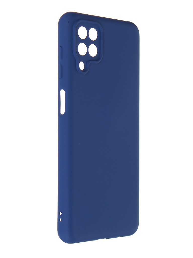 фото Чехол neypo для samsung a12 silicone 2.0mm dark blue nsc21643