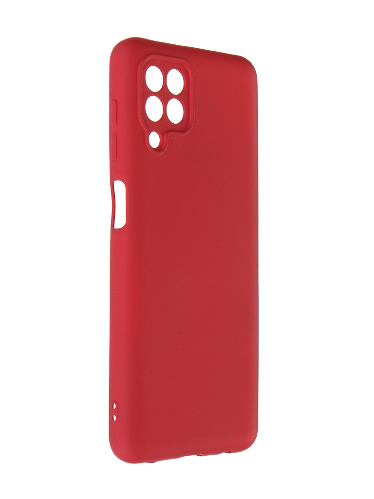 фото Чехол neypo для samsung a22 (2021) silicone 2.0mm burgundy nsc23075