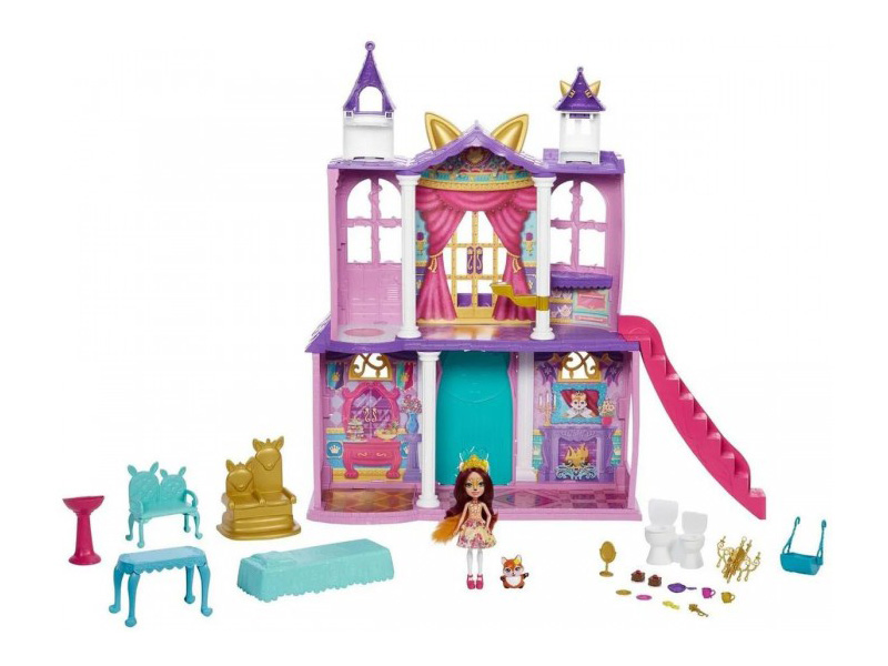 Кукла Mattel Enchantimals GYJ17 Семья Бал в королевском замке