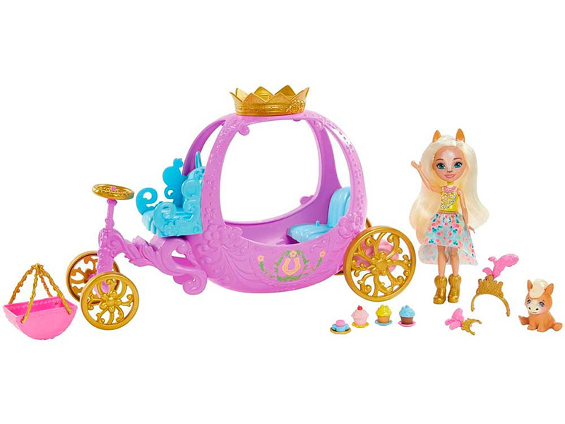 Кукла Mattel Enchantimals Королевская карета GYJ16