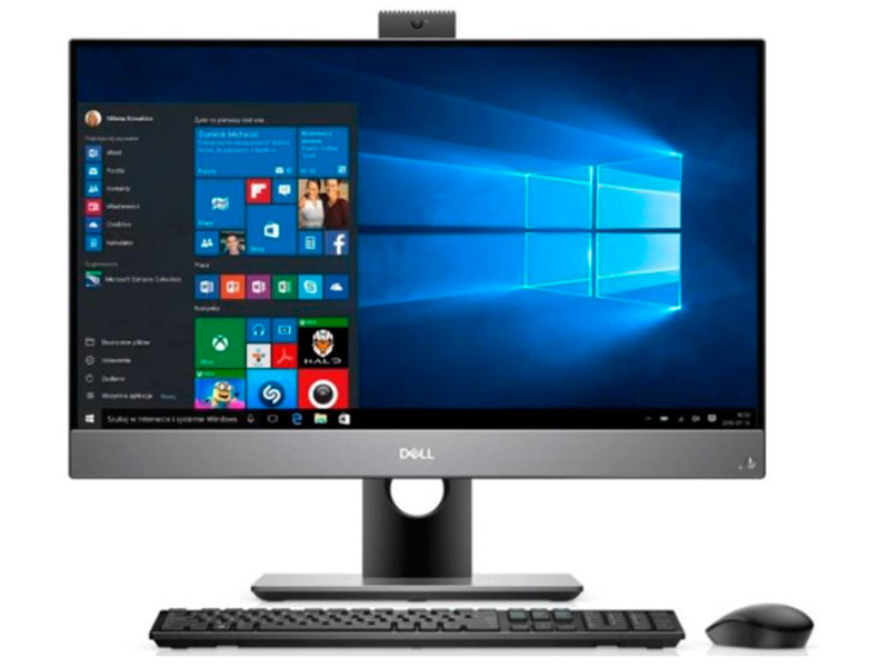 фото Моноблок dell optiplex 5490 5490-3374 (intel core i5 10500t 2.3ghz/8192mb/256gb ssd/intel uhd graphics/wi-fi/bluetooth/cam/23.8/1920x1080/windows 10 64-bit)