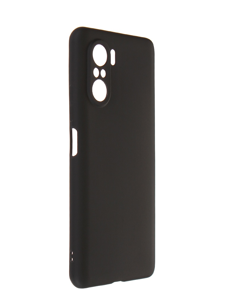 Чехол Zibelino для Xiaomi Poco F3 Soft Matte Black ZSM-XIA-F3-CAM-BLK