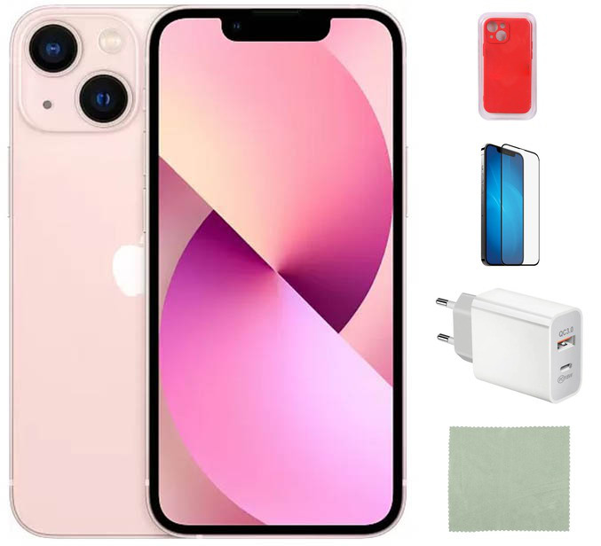 Сотовый телефон APPLE iPhone 13 Mini 128Gb Pink MLLX3RU/A Выгодный набор + серт. 200Р!!!