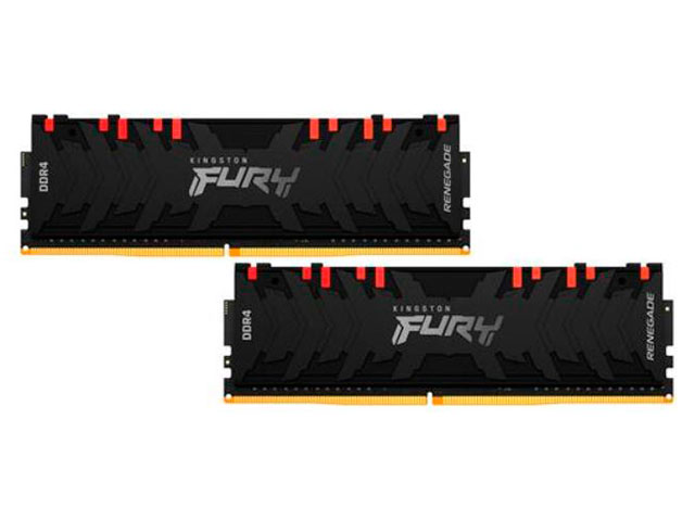 фото Модуль памяти kingston fury ddr4 dimm 3600mhz pc-28800 cl16 - 32gb kit (2x16gb) kf436c16rb1ak2/32