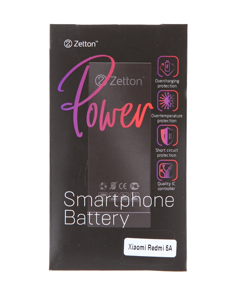 Аккумулятор Zetton для Xiaomi Redmi 5A 3000mAh ZTNBATRMIBN34