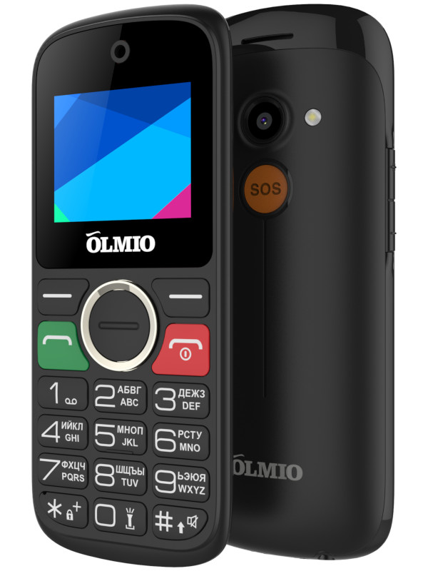 Сотовый телефон Olmio C18 Black 43769