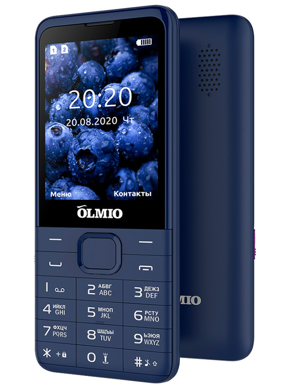 Сотовый телефон Olmio E29 Blue 43766