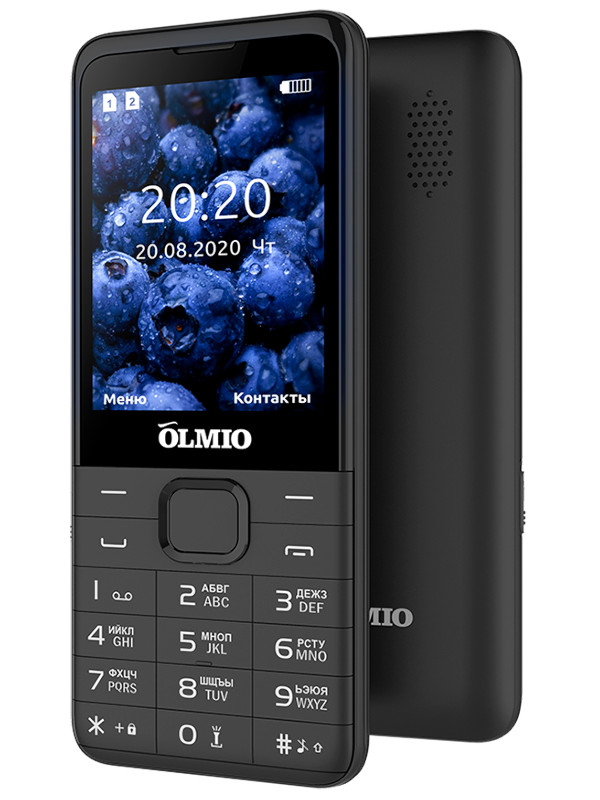 Сотовый телефон Olmio E29 Black 43765