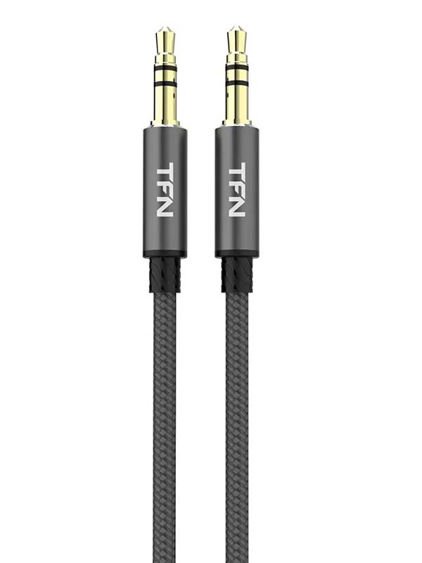 Аксессуар TFN AUX 3.5 Jack/M - 3.5 Jack/M 1.0m Grey TFN-CAUX1MGR