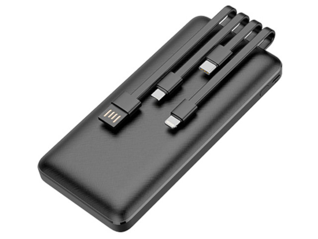 фото Внешний аккумулятор tfn power bank uni 10 10000mah black tfn-pb-254-bk