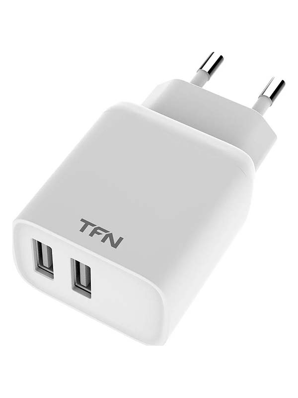 фото Зарядное устройство tfn rapid 2.4a white tfn-wcrpd12w2uwh