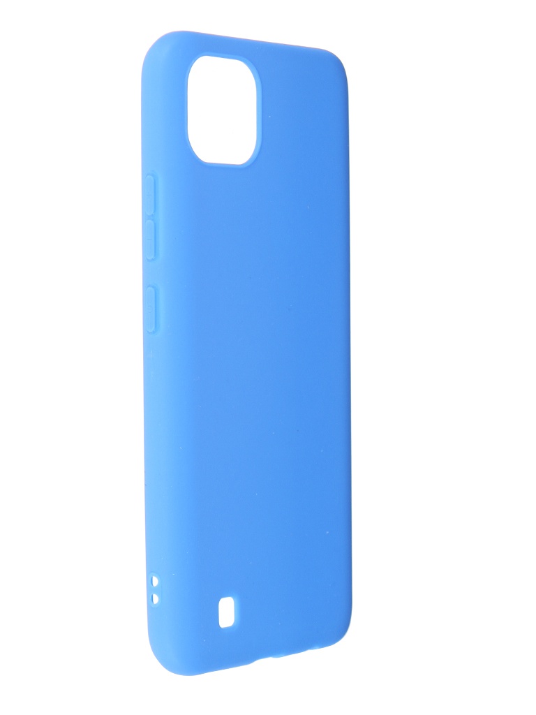 фото Защитный чехол luxcase для realme с11 2021 tpu 1.1mm blue 62340