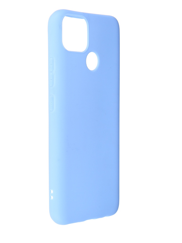 Защитный чехол LuxCase для Realme C25s TPU 1.1mm Blue 62341
