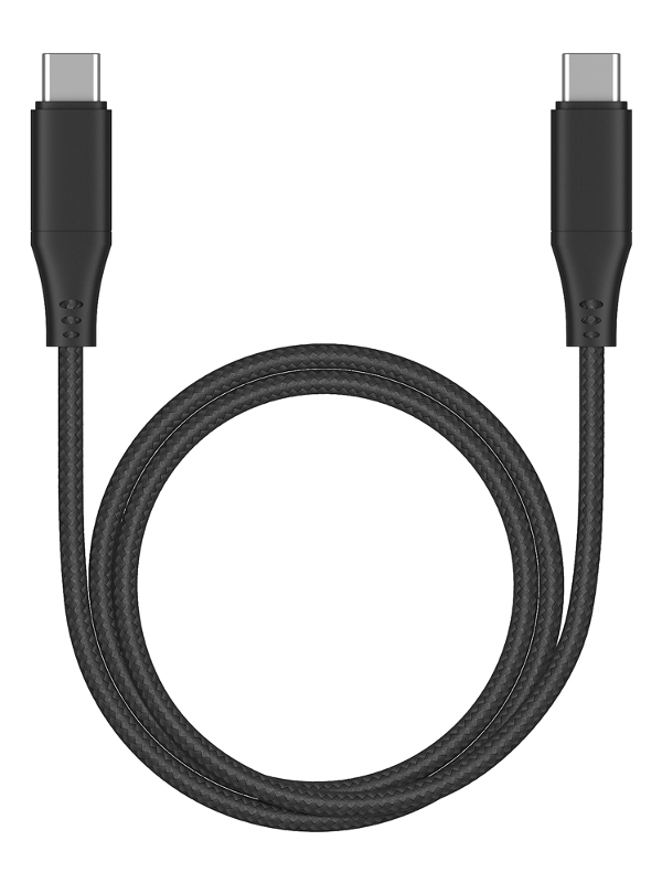 

Аксессуар Deppa Type-C - Type-C 1m Black 72284, 72284