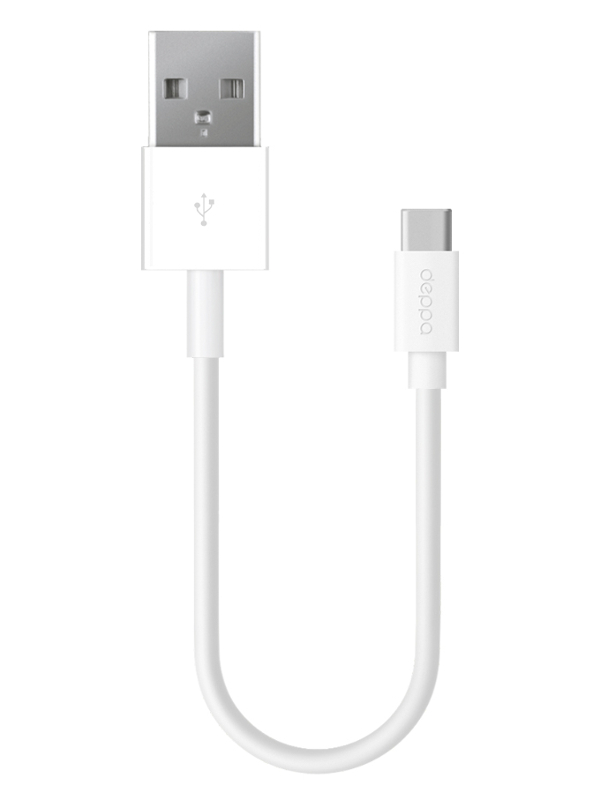 

Аксессуар Deppa USB - Type-C 1.2m White 72312, 72312