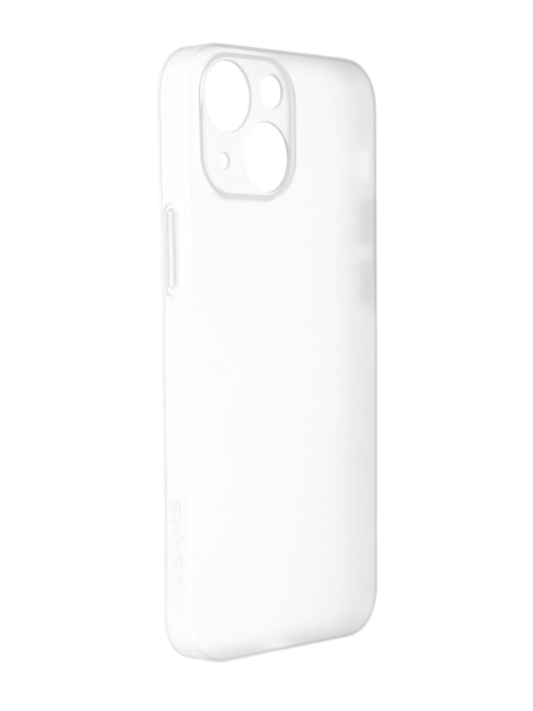 фото Чехол usams для apple iphone 13 mini us-bh776 ultra-thin matte white ip13qr04