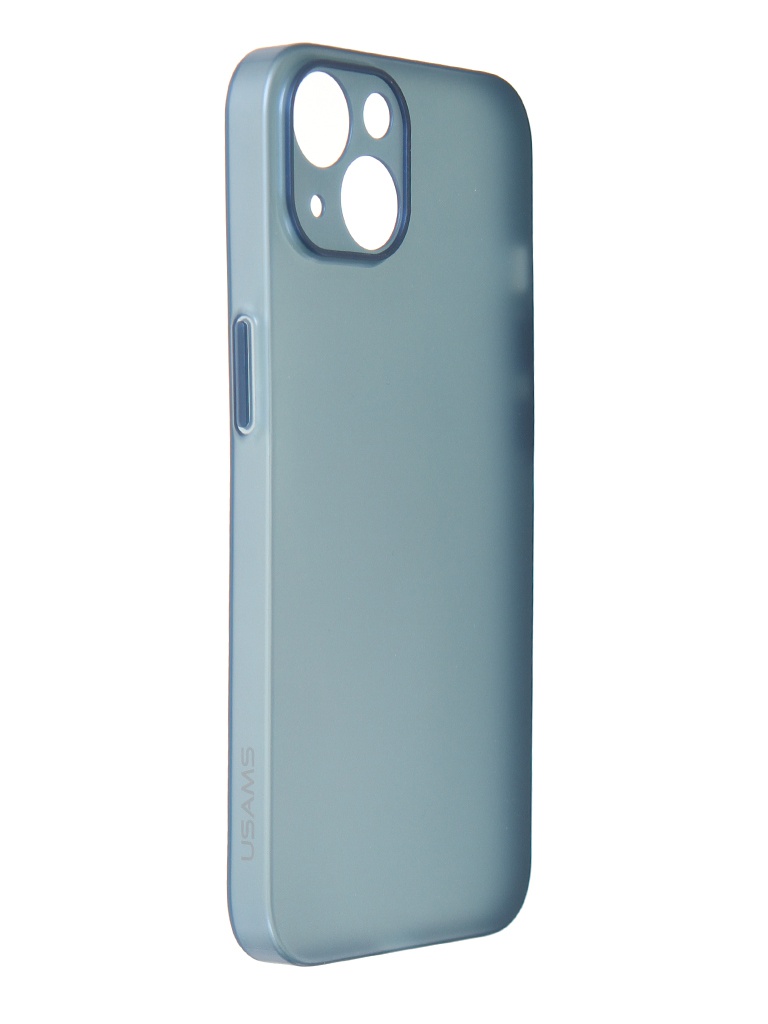 фото Чехол usams для apple iphone 13 us-bh777 ultra-thin matte blue ip13pqr03