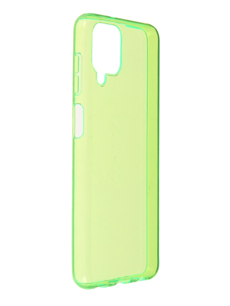 фото Чехол ibox для samsung galaxy m12 crystal silicone neon green ут000027797